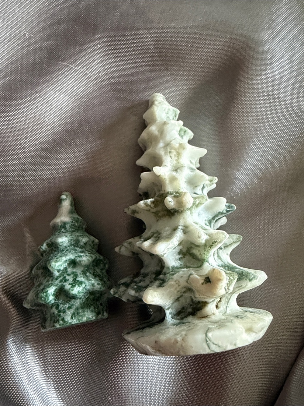 Small Crystal Christmas Trees